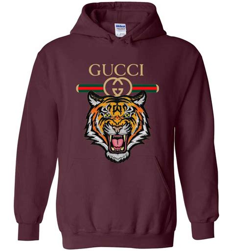 gucci tiger rose print hoodie|gucci tiger sunglasses.